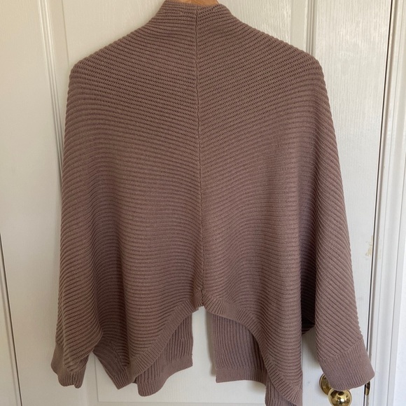 Cardigan wrap sweater tan - Picture 4 of 4